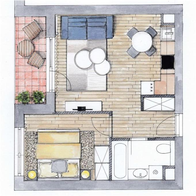 Laurel Bay Apartment Budapest Luaran gambar